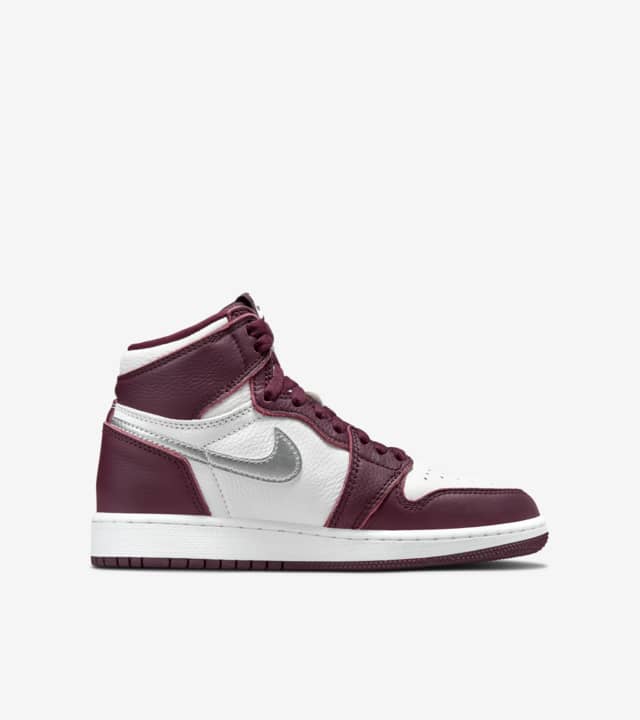 ìì´ ì¡°ë 1 (Big Kids) 'Bordeaux'(575441-611) ì¶ìì¼. Nike SNKRS KR